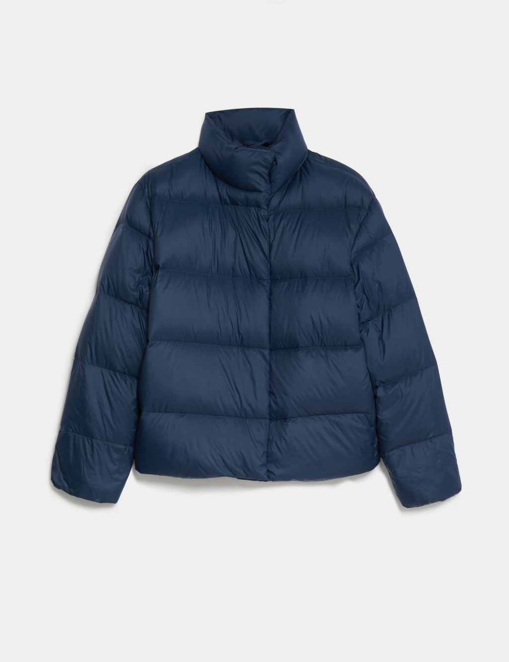 High Neck Short Puffer Coat