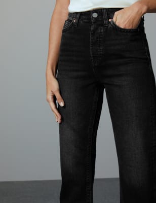 marks and spencer ladies straight leg jeans