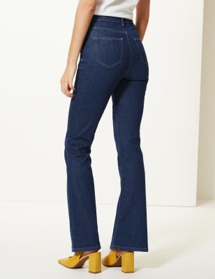 m&s flared jeans