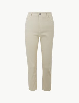 marks and spencer ladies cropped jeans