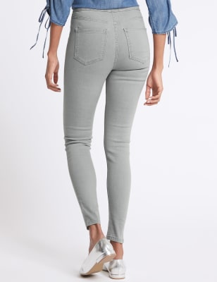 m&s high waist super skinny jeans