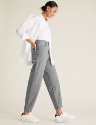 High Waisted Balloon Jeans, M&S Collection