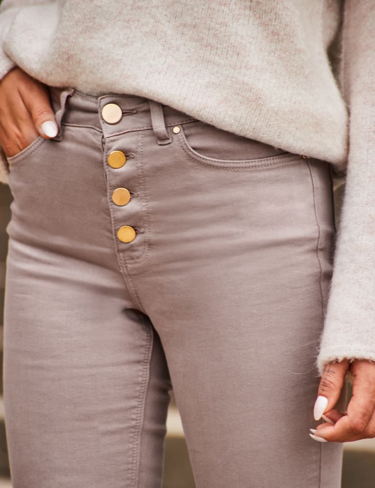 Reagan button front jean deals
