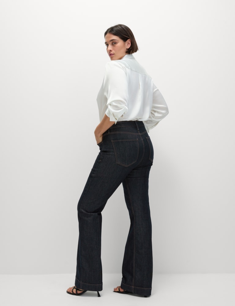 High waist flared jeans new arrivals