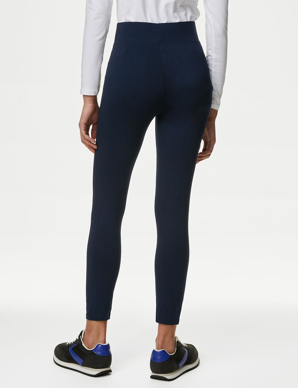 High Waisted Cropped Leggings 5 of 5
