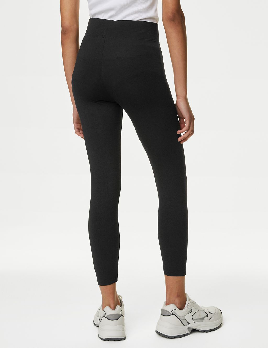 High Waisted Cropped Leggings 5 of 5