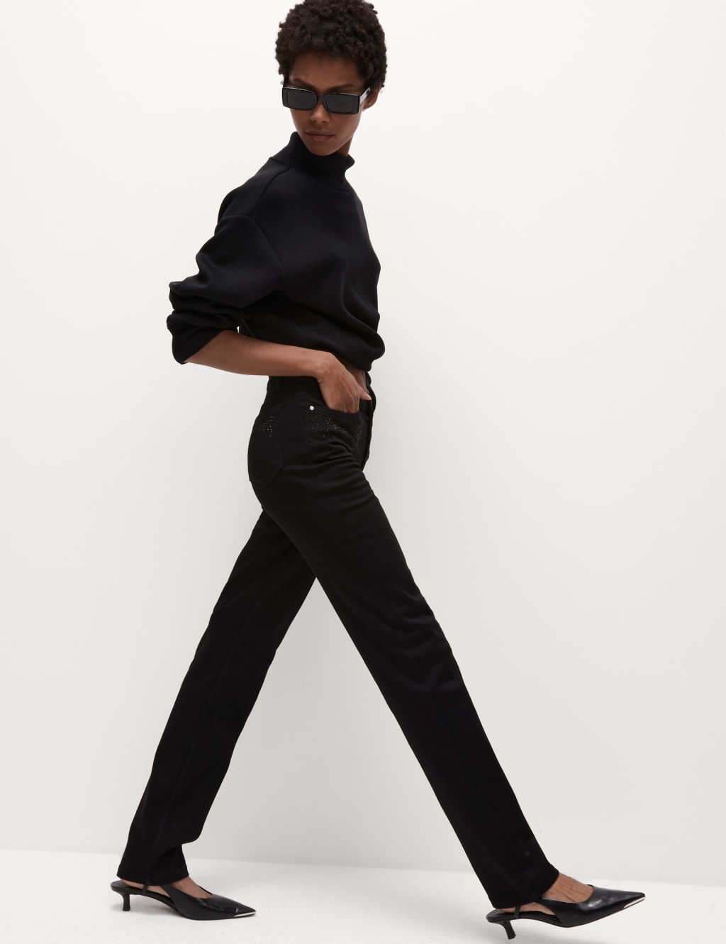 Marks and spencer ladies jeans online and trousers