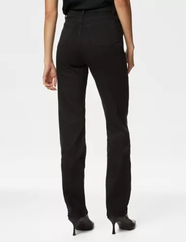 High Waisted Embellished Straight Leg Jeans 5 of 6