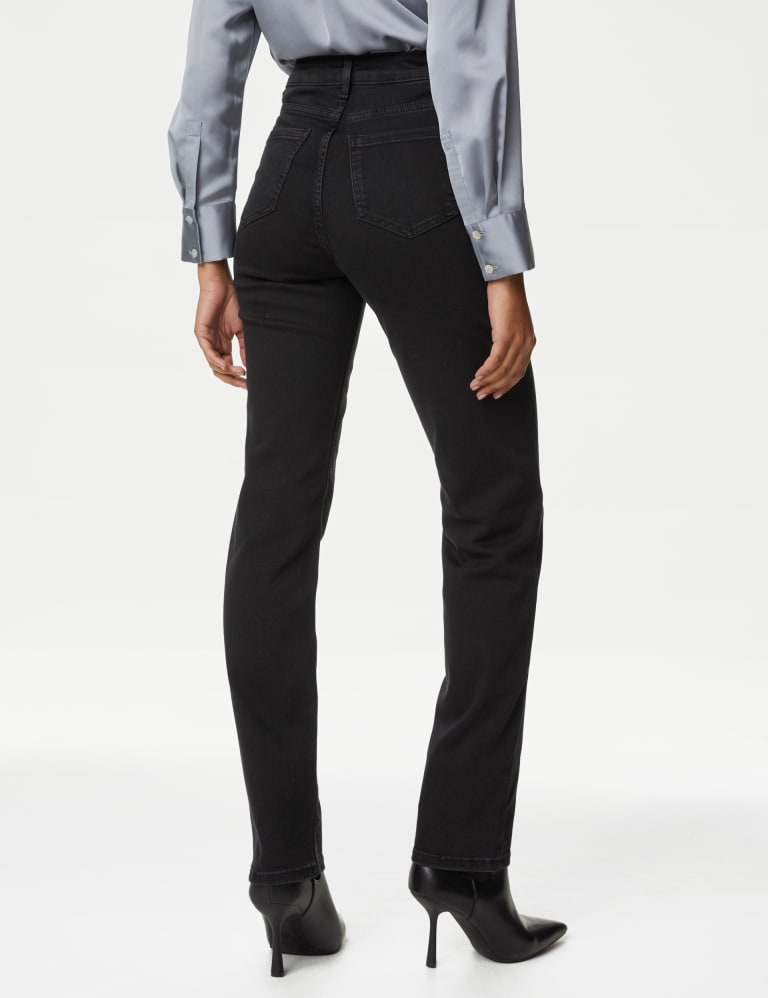 Levis high waist 2025 straight leg jeans