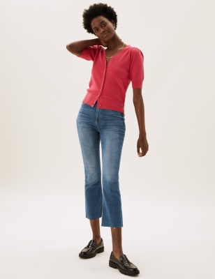 Cropped 2024 jeans m&s