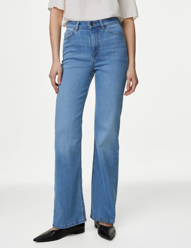 High Waisted Flared Jeans 5 of 6