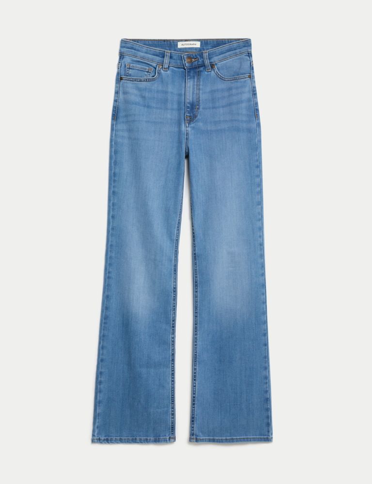 High Waisted Flared Jeans 3 of 6