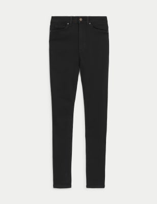 black jeans high waisted skinny