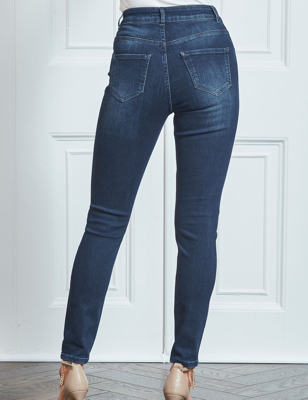 High Waisted Skinny Jeans 4 of 7