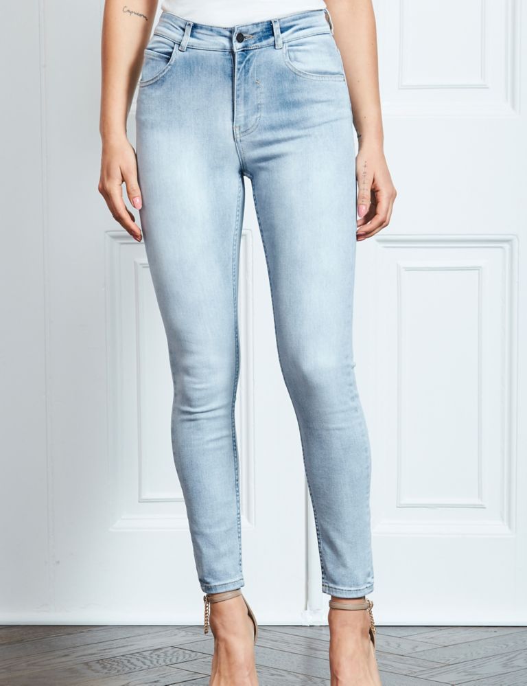 High Waisted Skinny Jeans 3 of 6