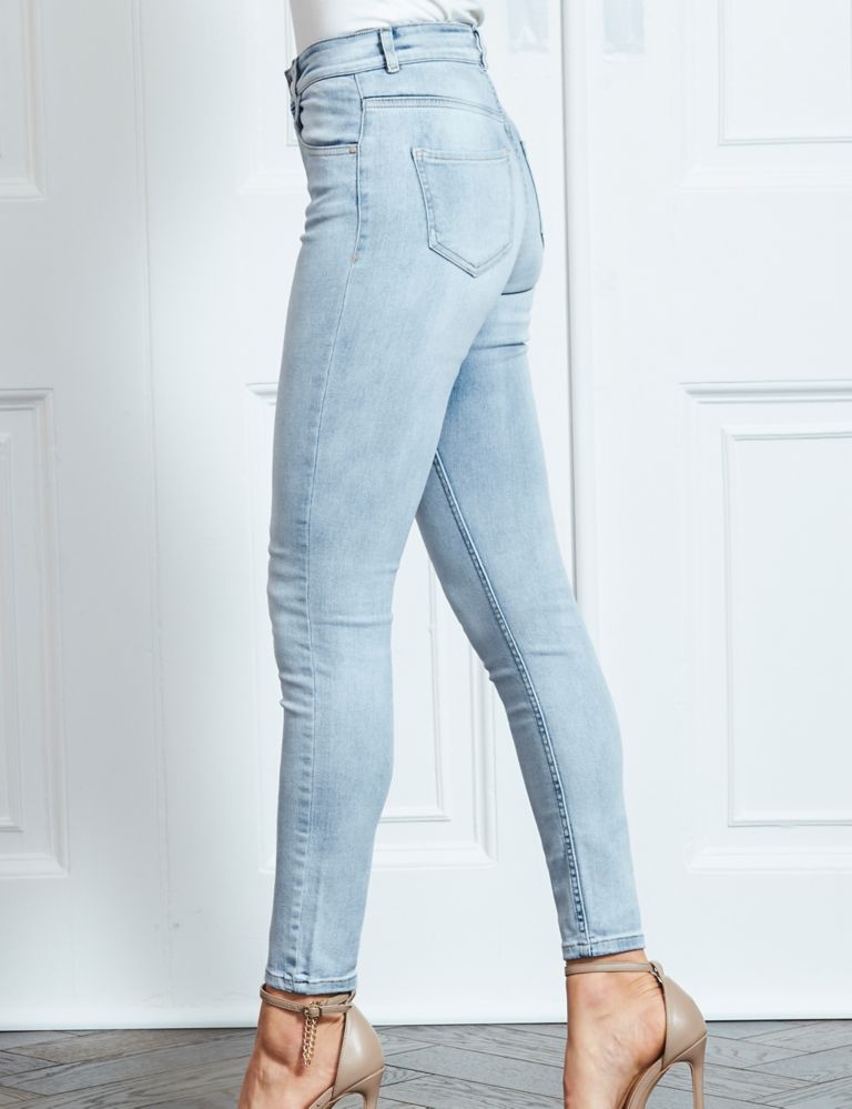 High Waisted Skinny Jeans 4 of 6