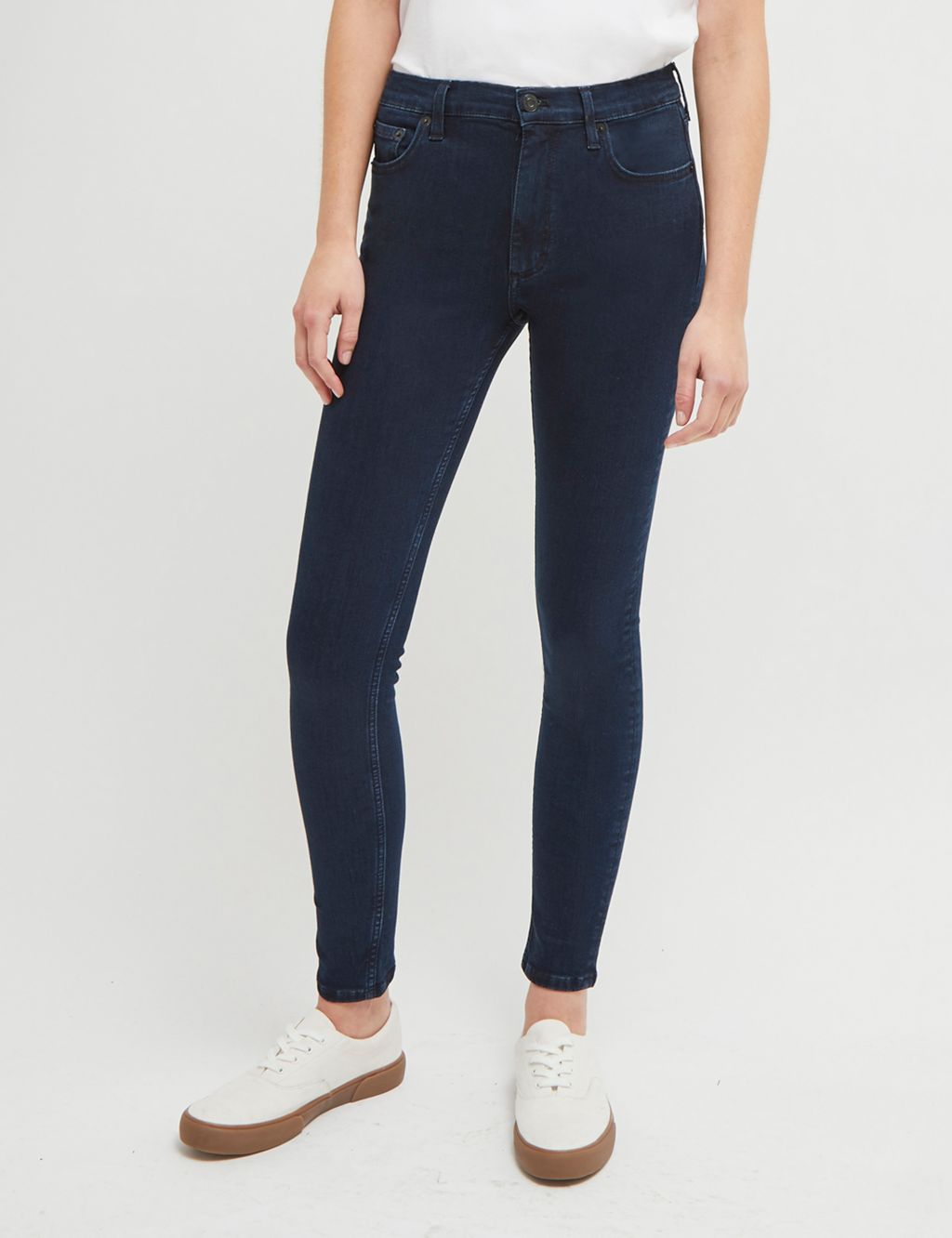High Waisted Skinny Jeans 2 of 4