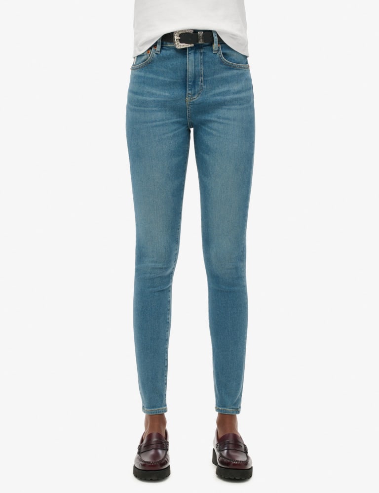 High Waisted Skinny Jeans 1 of 3