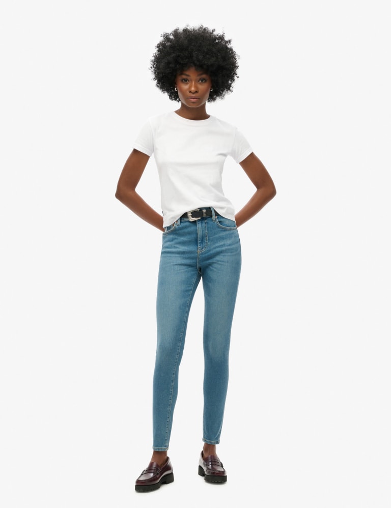 High Waisted Skinny Jeans Superdry M S