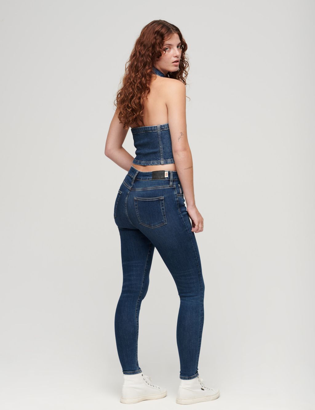 High Waisted Skinny Jeans 2 of 3
