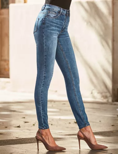 High Waisted Skinny Jeans 3 of 7