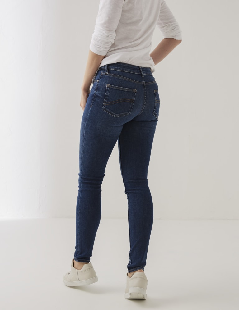 The Weekday Fit ” High Rise Skinny Jeans ( Dark Blue ) – Ale