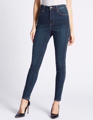 m&s super skinny high rise jeans