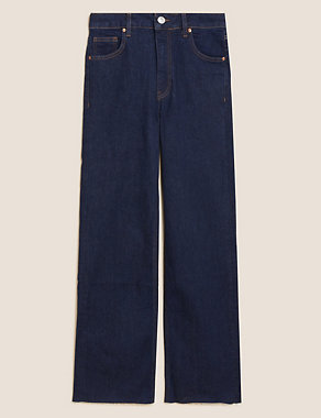 High Waisted Slim Fit Wide Leg Jeans Image 2 of 7