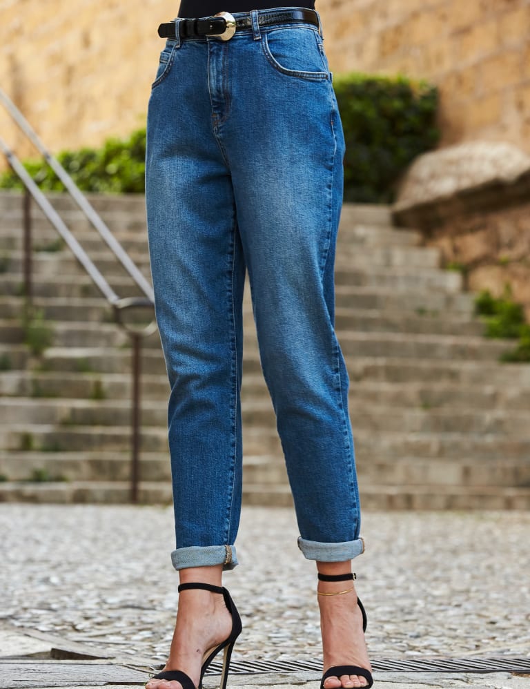 M&s mom jeans top