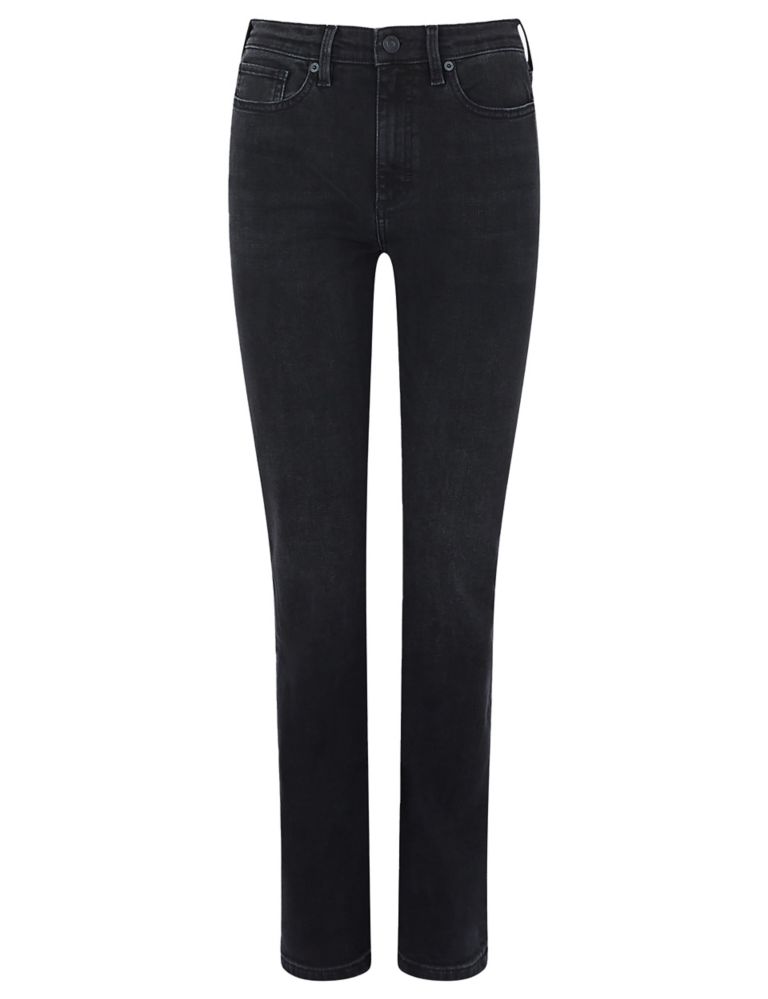 High Waisted Slim Straight Leg Jeans | French Connection | M&S