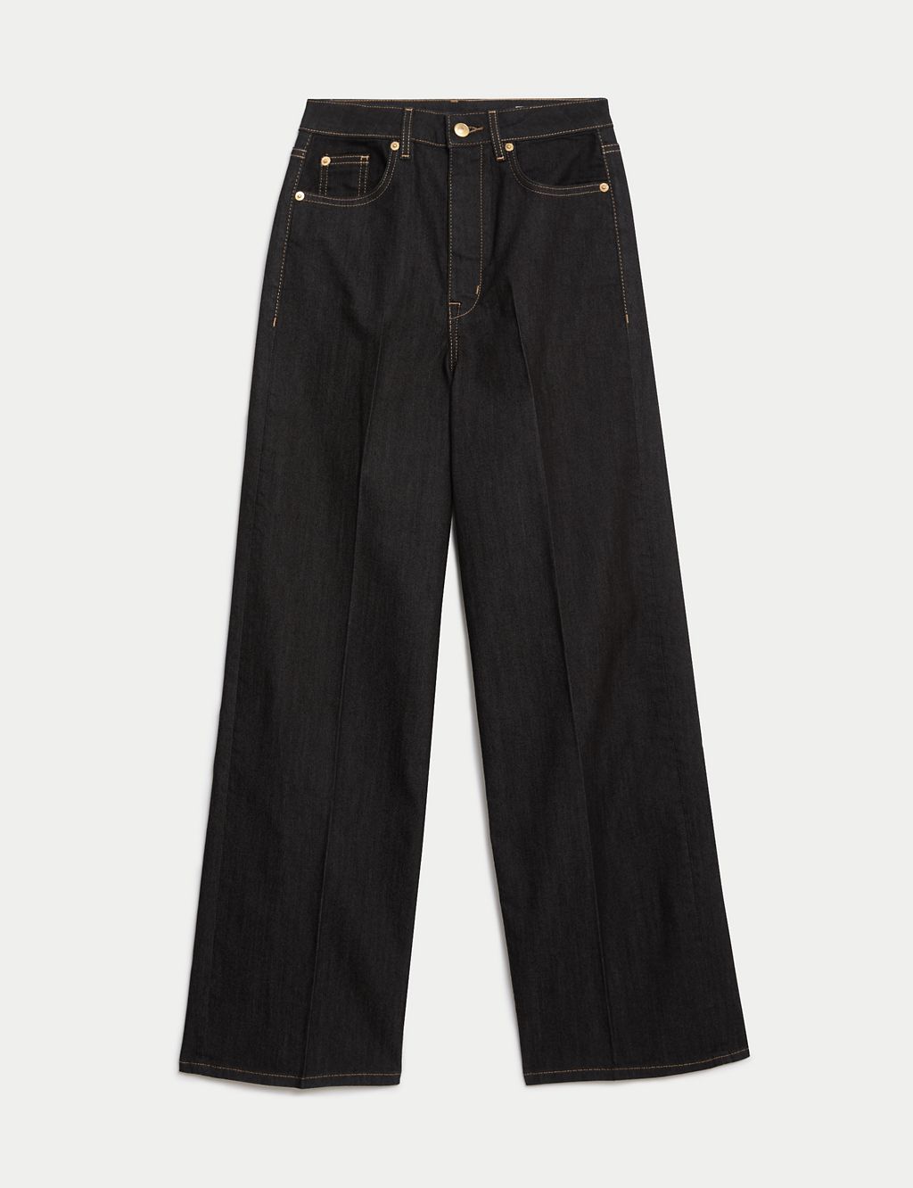 High Waisted Smart Wide Leg Jeans 1 of 5