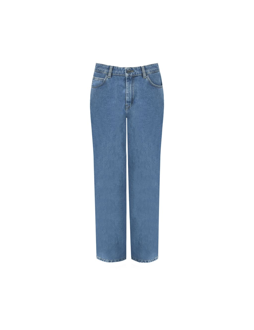 High Waisted Straight Leg Jeans 1 of 6