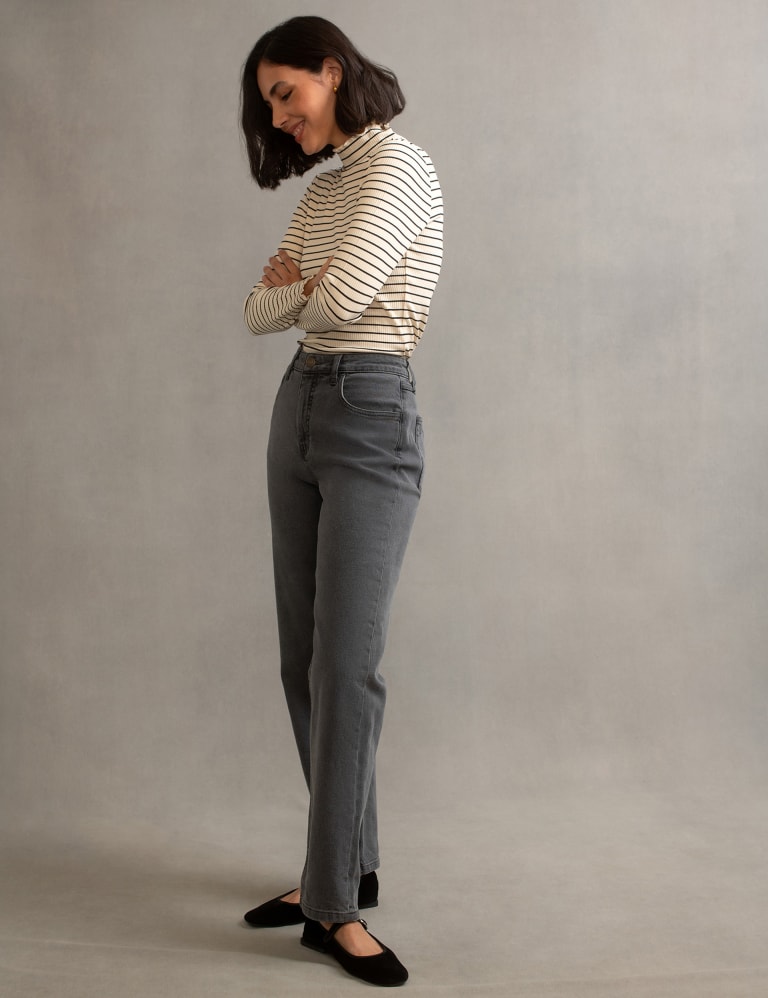 Children's high top waisted jeans