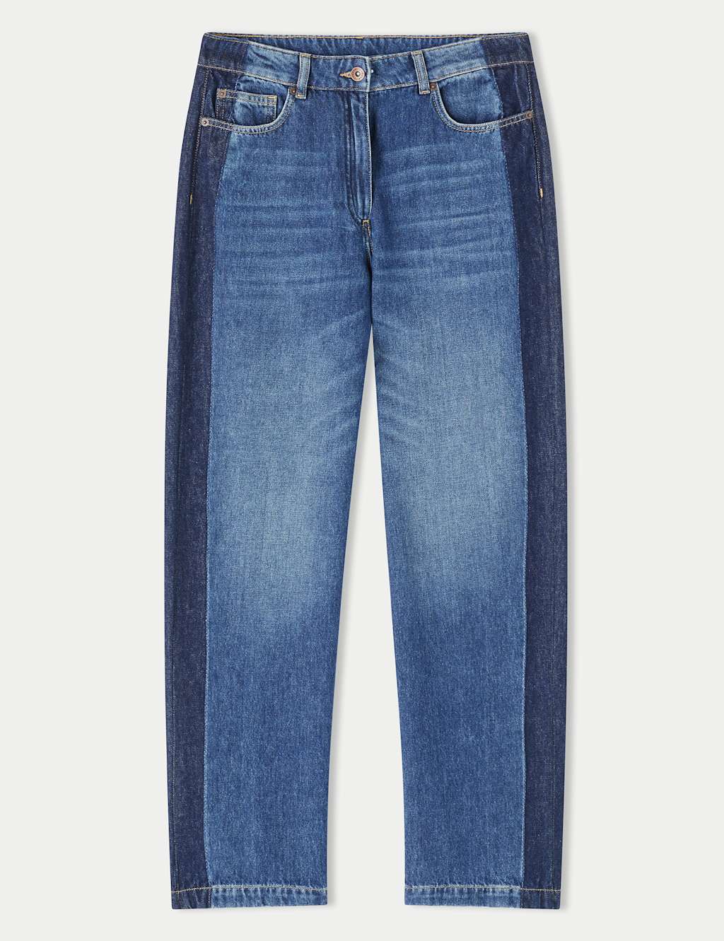 High Waisted Straight Leg Jeans Jigsaw M&S
