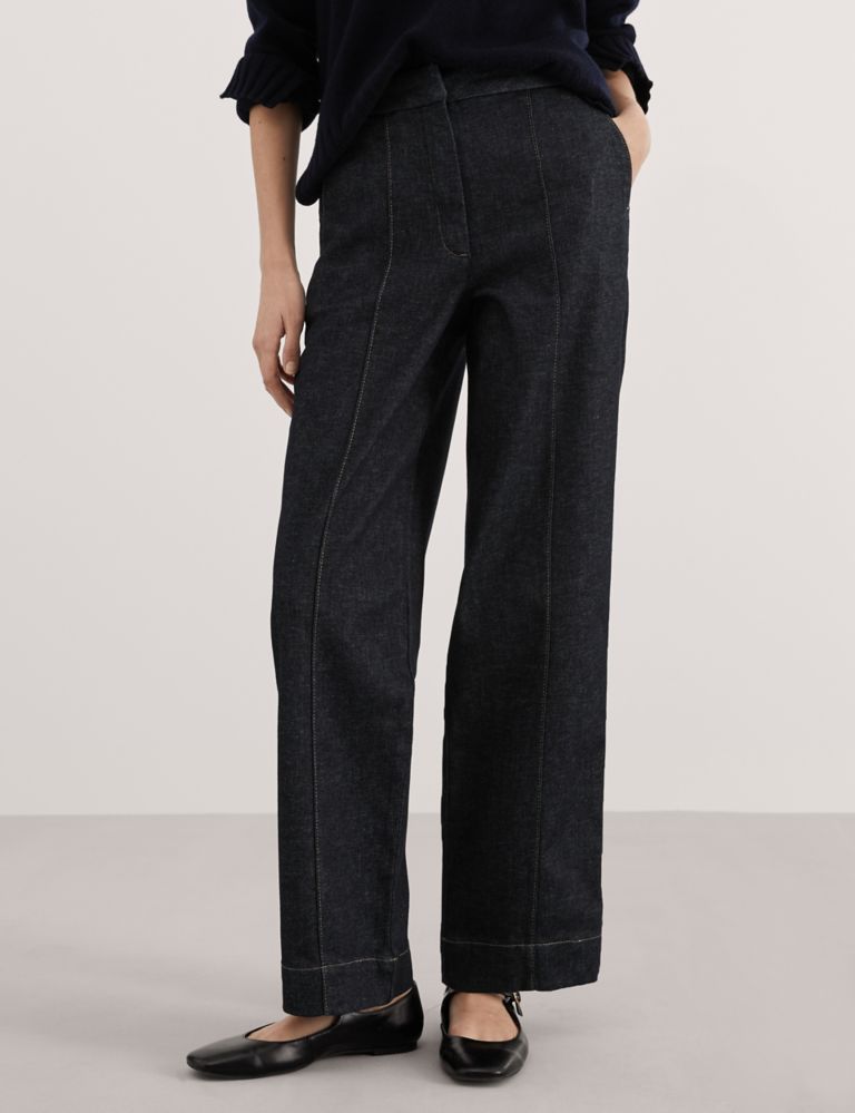 High Waisted Straight Leg Jeans 7 of 9