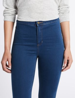 High Waisted Super Skinny Jeans, M&S Collection