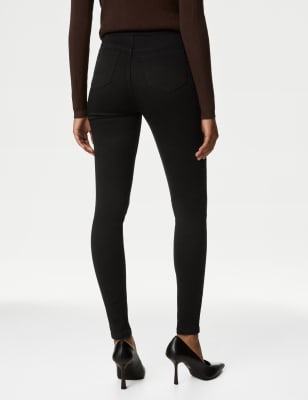 m&s super skinny high rise jeans