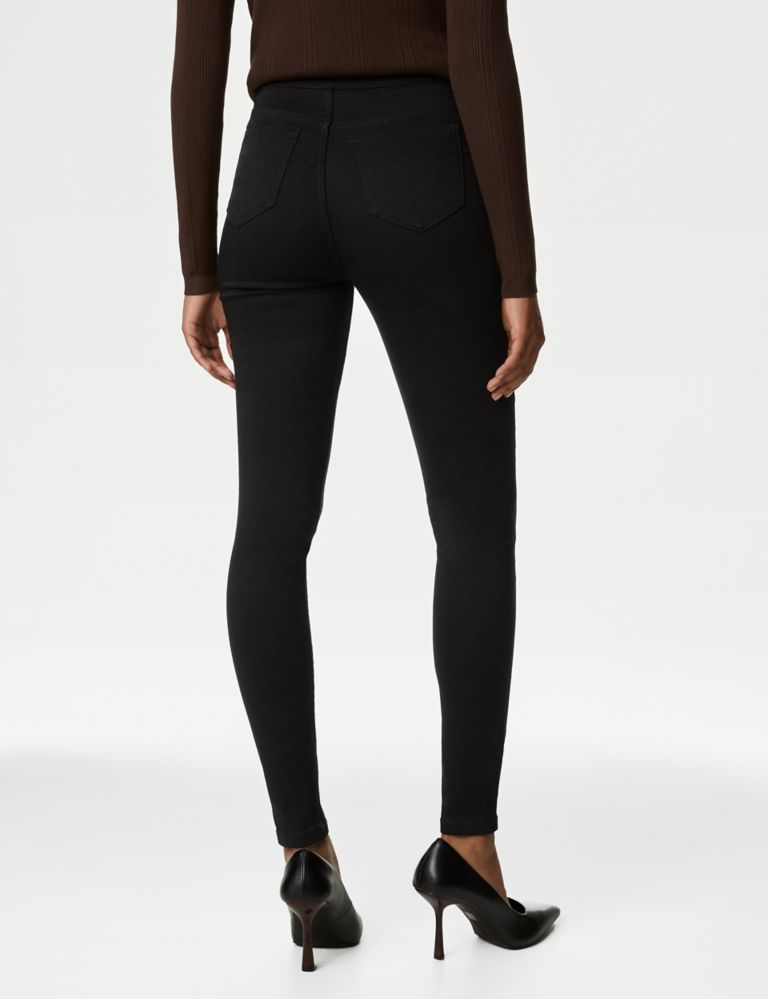 solid dræne sortie High Waisted Super Skinny Jeans | M&S Collection | M&S