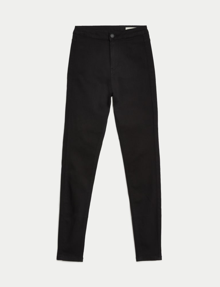 Black Five Pocket Jeggings, FatFace.com