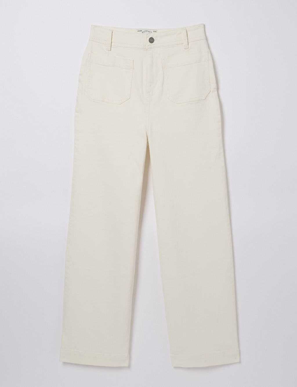 High Waisted Wide Leg Cropped Jeans 1 of 5
