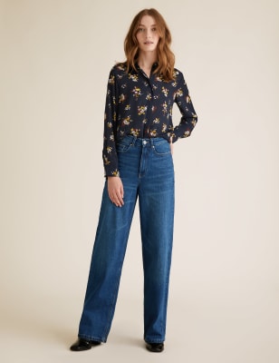 marks and spencer flared jeans