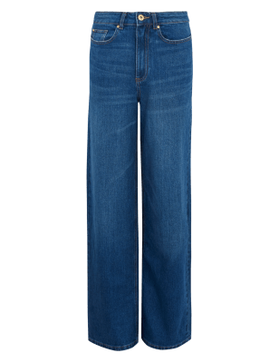 m&s ladies high waisted jeans