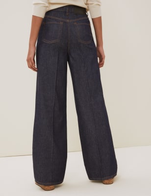 M&s wide leg store jeans