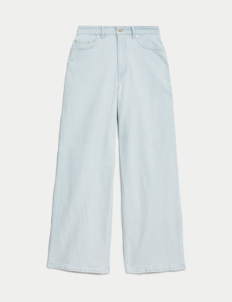 High Waisted Wide Leg Jeans 3 of 7