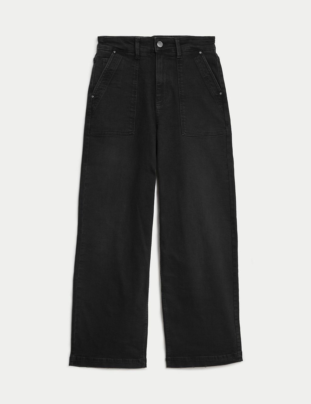 High Waisted Wide Leg Jeans 1 of 6