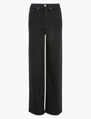 High Waisted Wide Leg Jeans 2 of 5