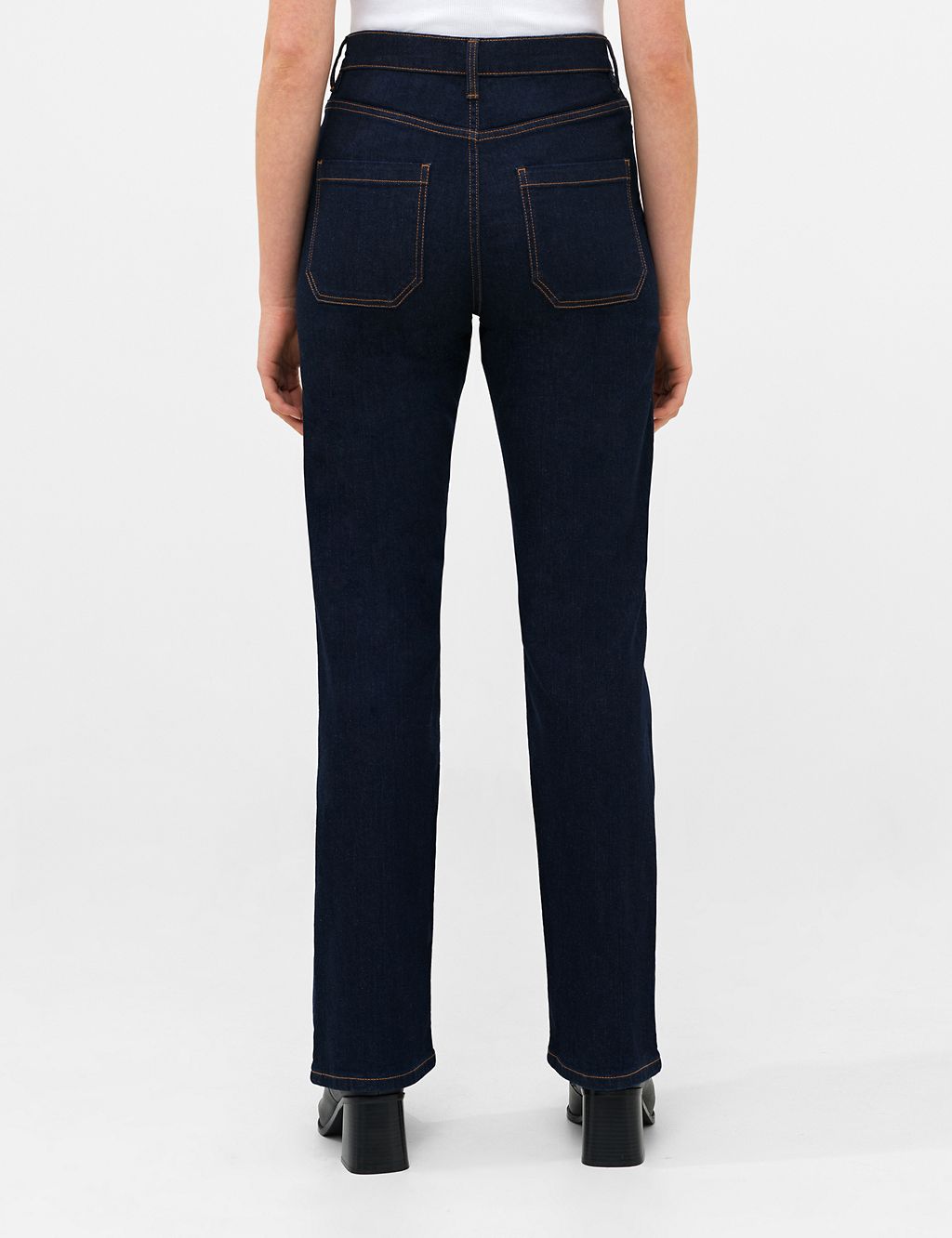 High Waisted Wide Leg Jeans 2 of 4