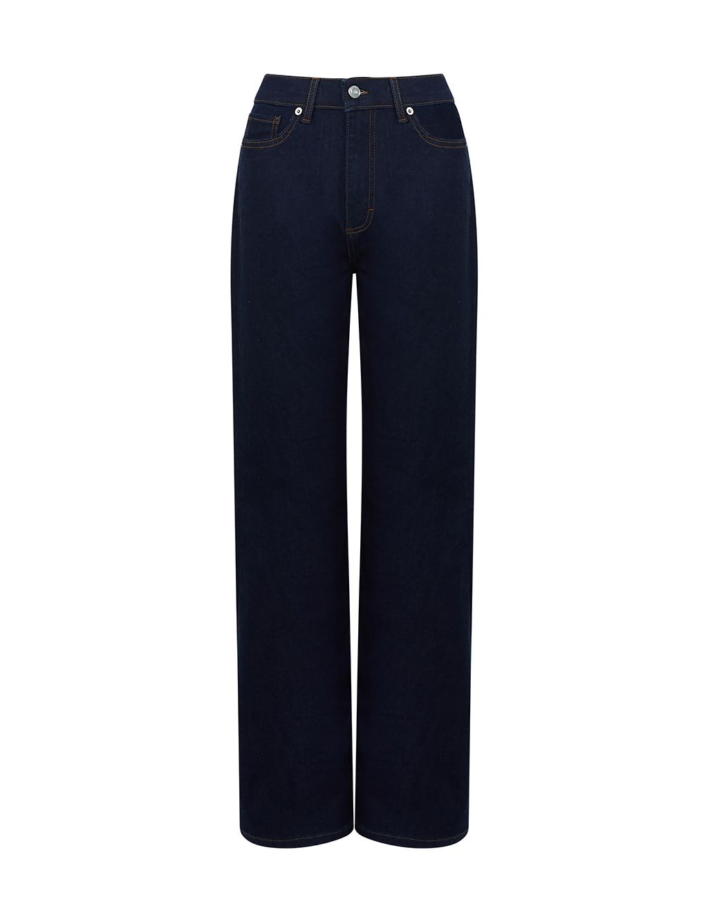 High Waisted Wide Leg Jeans 1 of 4