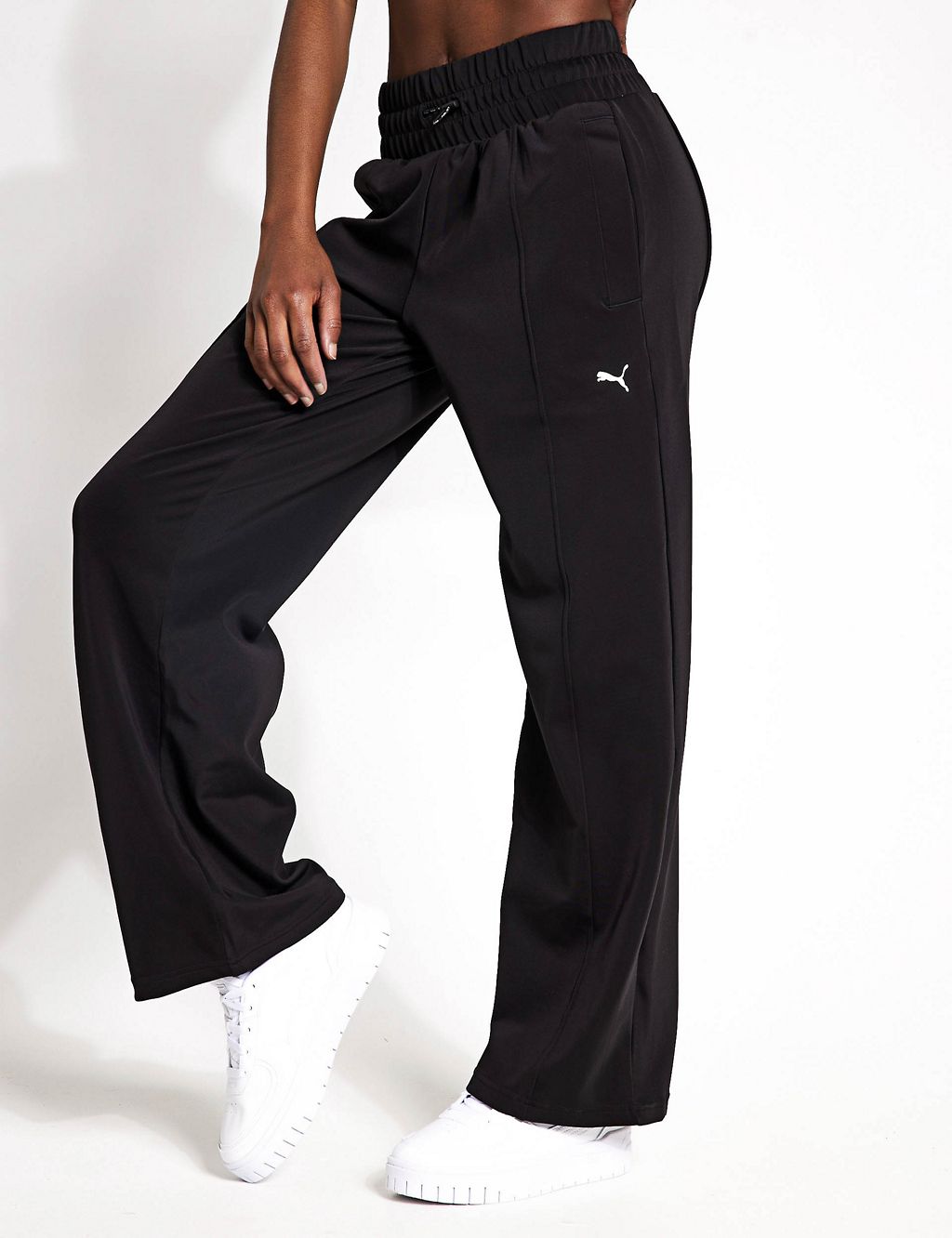 High Waisted Wide Leg Joggers 4 of 7