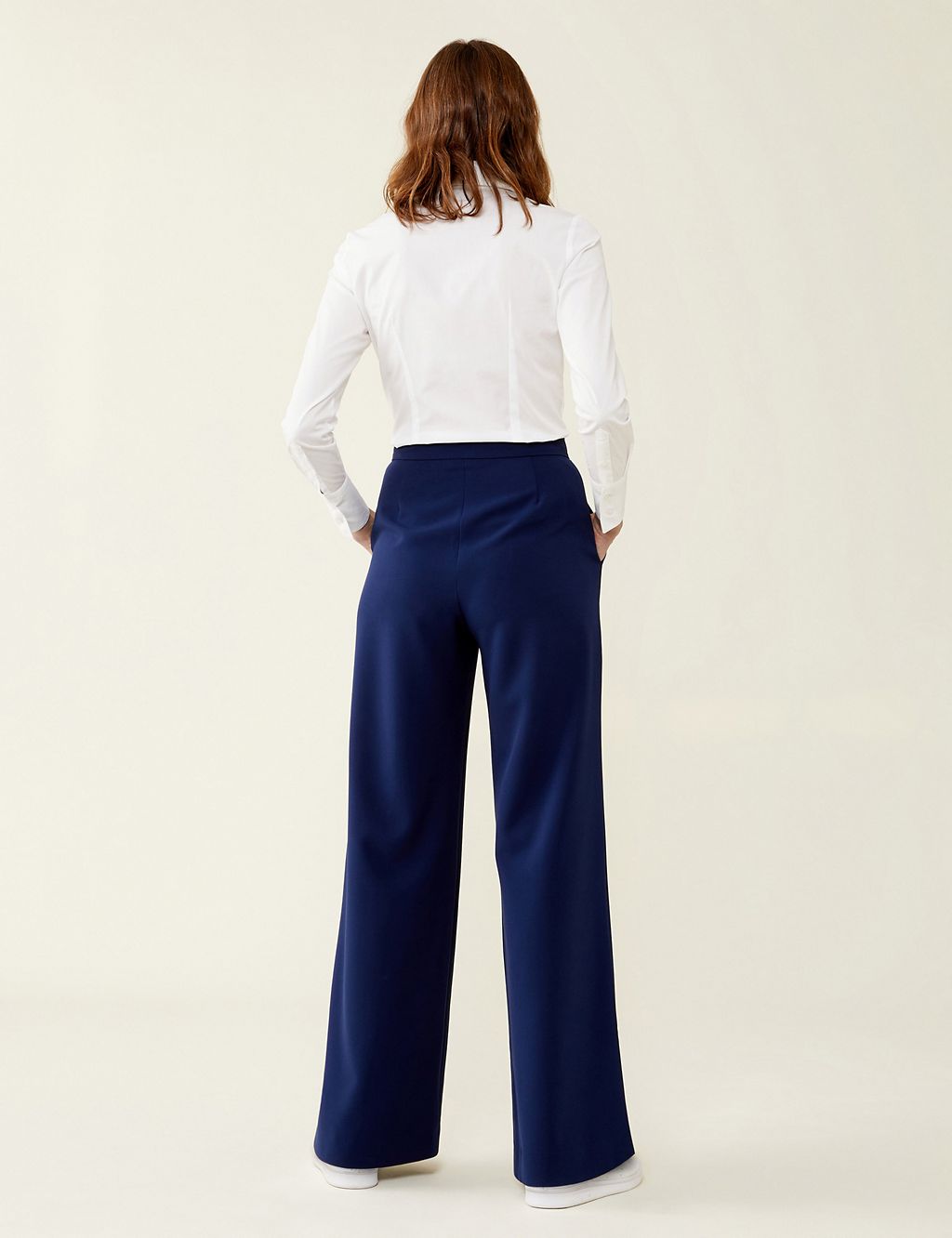High Waisted Wide Leg Trousers 5 of 5